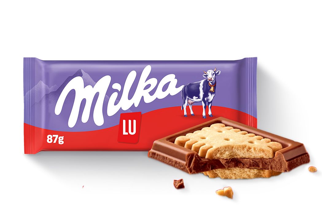Milka czekolada mleczna z ciasteczkami LU 87 g